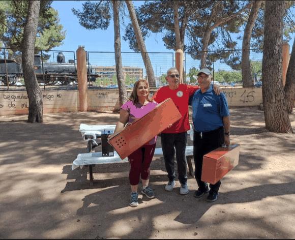 Más de 50 personas participan en el Torneo de Petanca organizado por la Asociación Vecinal Grupo Goya