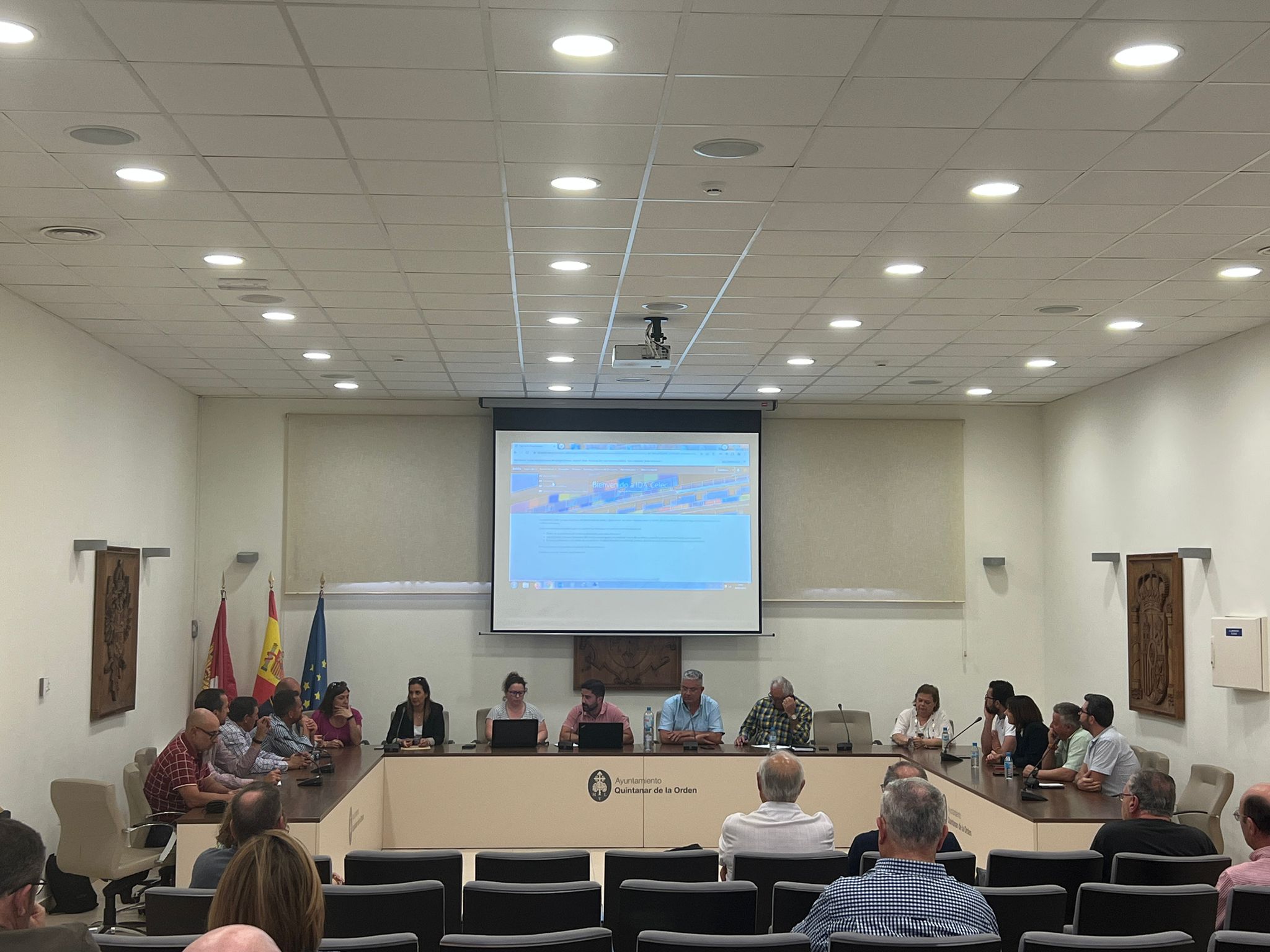 Mesas electorales formadas en pleno para las próximas elecciones