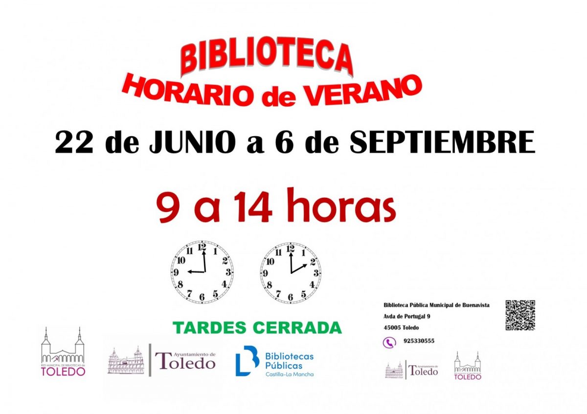 Ayuntamiento de Toledo Horario de Verano