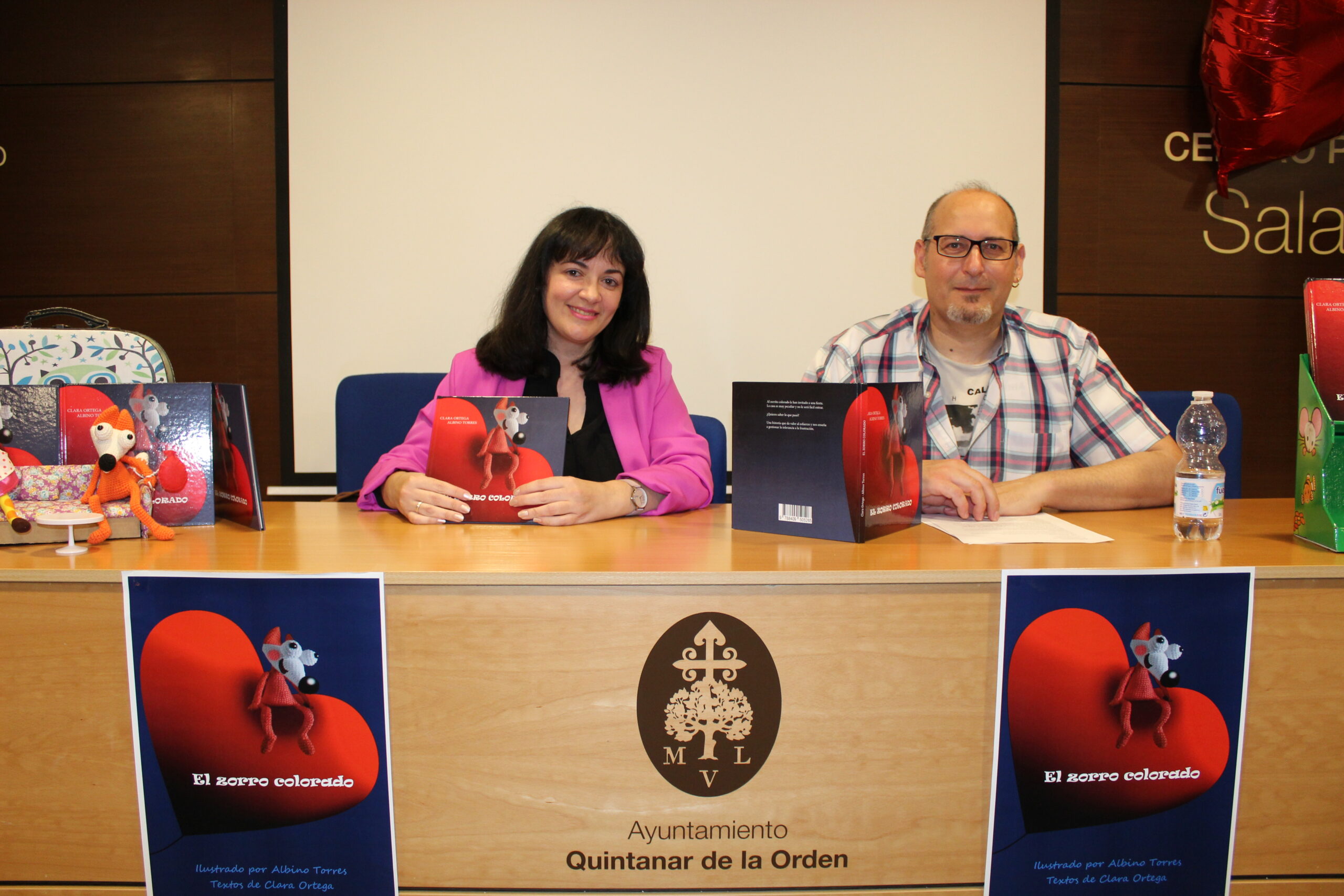 Clara Ortega y Albino Torres presentan su nuevo libro, El Zorro Colorado