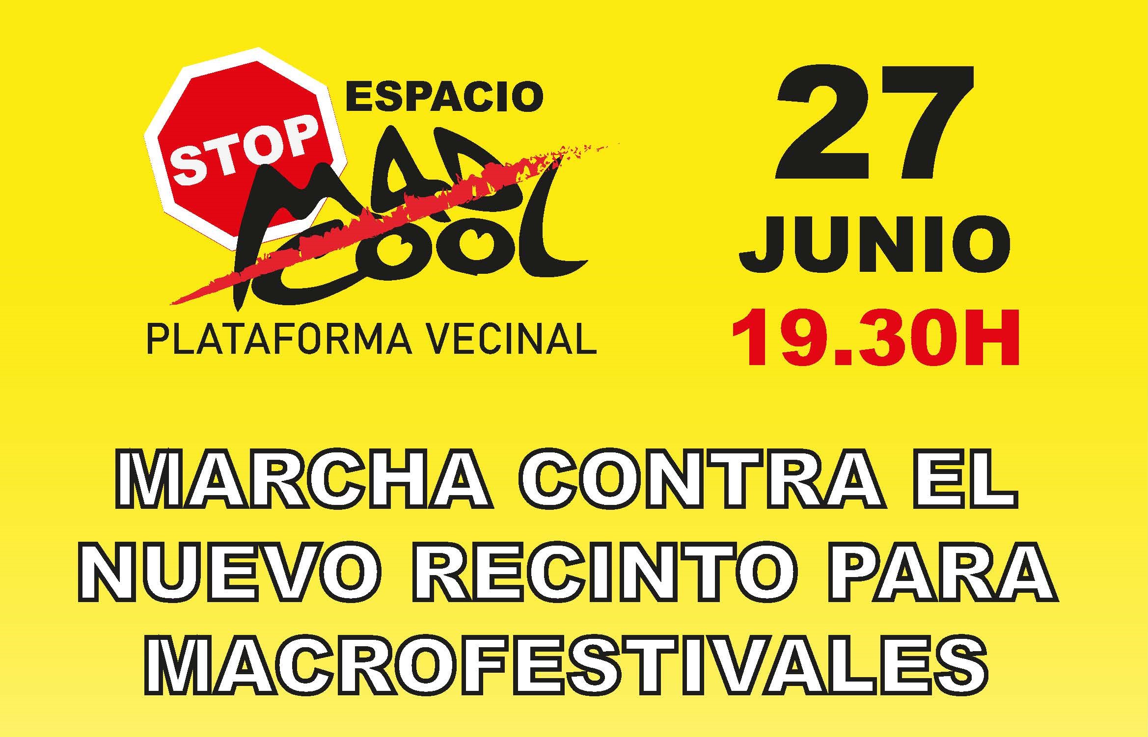 El Ayuntamiento de Getafe apoya la concentración contra Mad Cool y otros macroconciertos