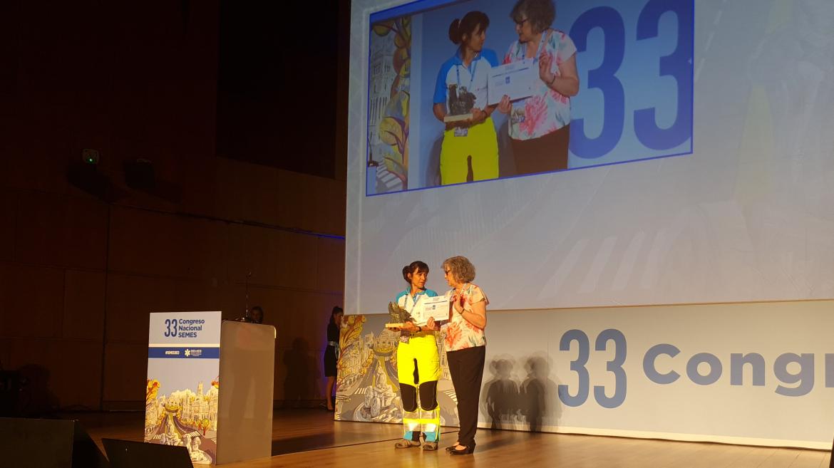 El SUMMA 112, doblemente premiado en el Congreso de SEMES
