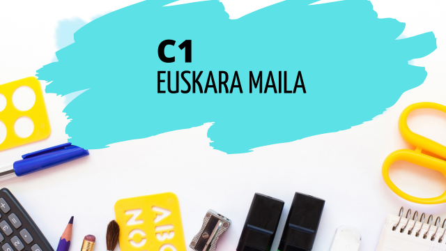Euskararen C1 mailako azterketa prestatzeko ikastaroa irailean