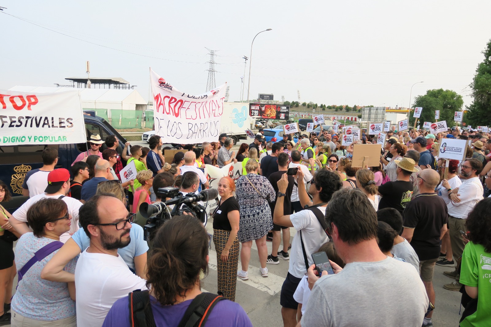Getafe alerta a Guardia Civil, Ayuntamiento de Madrid y Comunidad de los problemas de Mad Cool y el recinto de macrofestivales