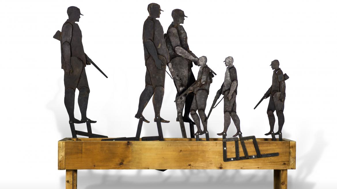La Comunidad de Madrid dedica una exposición a la obra del artista Juan Muñoz en la década de los 80