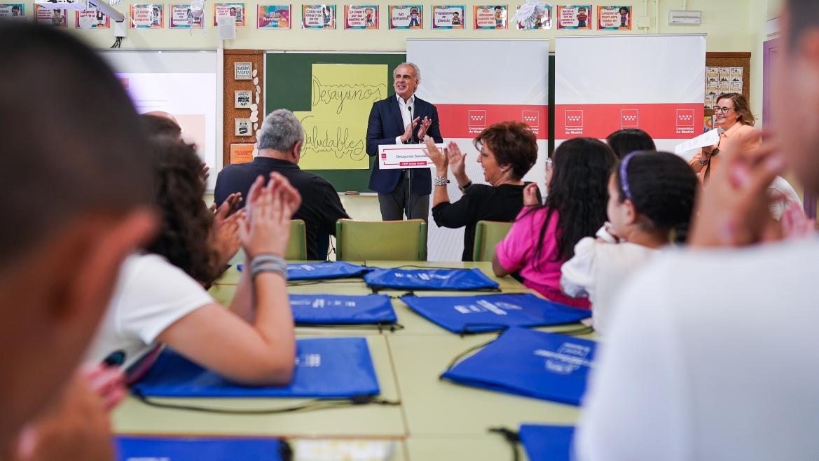 La Comunidad ha enseñado este año a cerca de 30.000 alumnos a desayunar de forma saludable