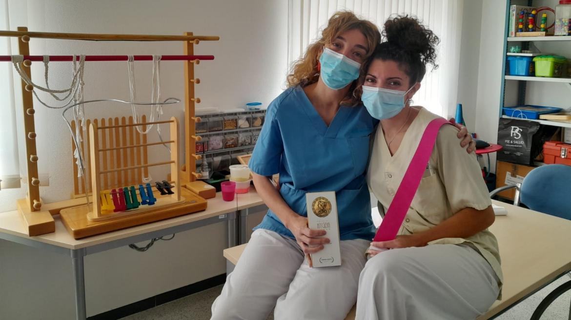 Los terapeutas ocupacionales del Hospital Universitario del Henares premiados como autores de un cortometraje