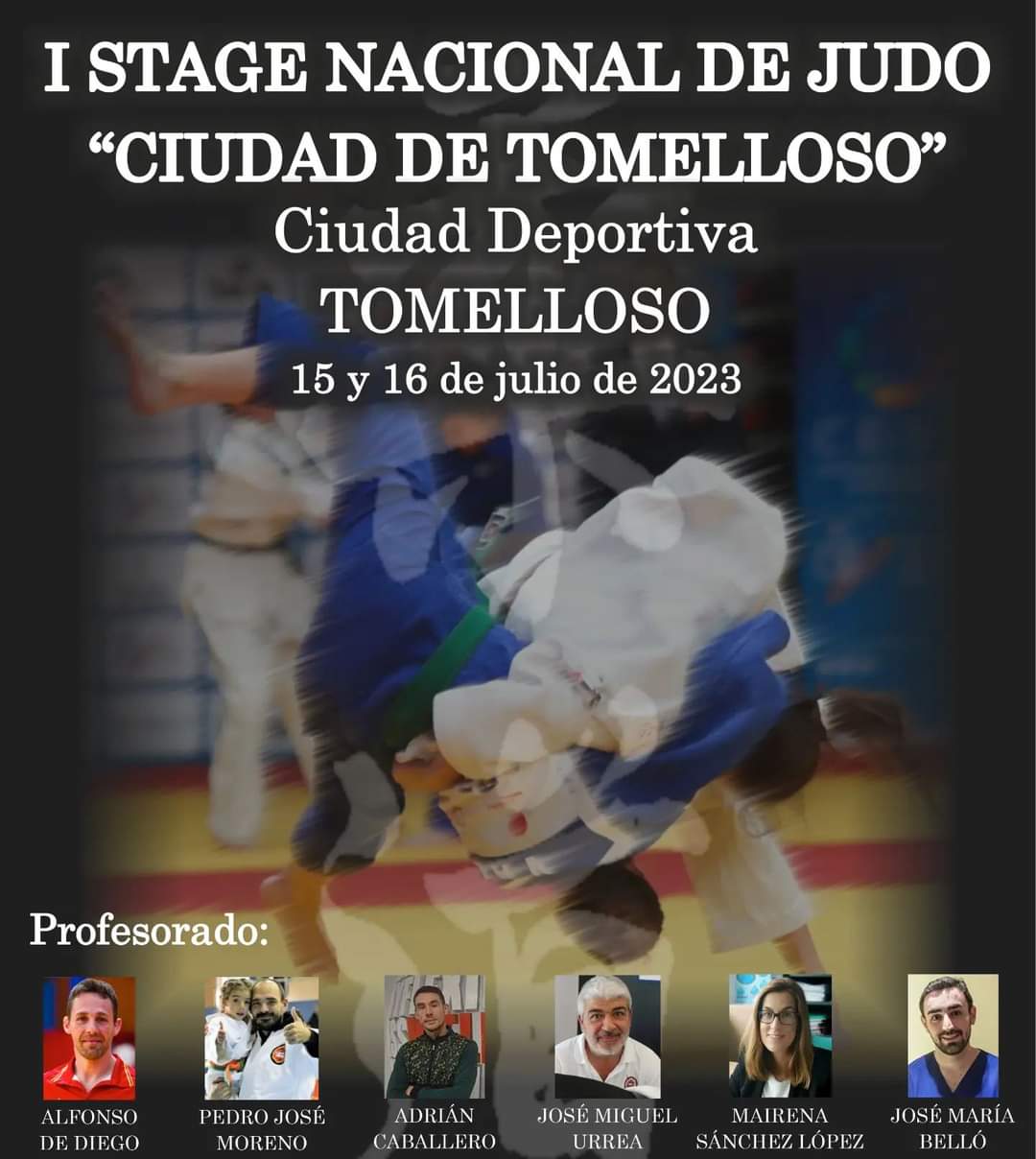 La Ciudad Deportiva acogerá, el 15 y 16 de julio, el I Stage Nacional de Judo “Ciudad de Tomelloso”