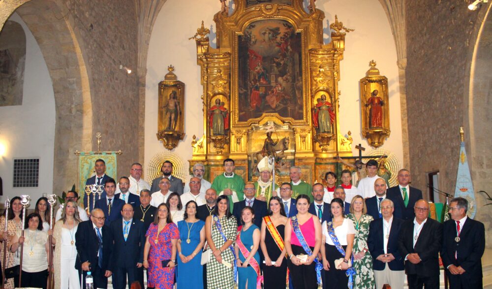 La Cofradía Virgen de las Angustias, Cristo de la Columna y Virgen Dolorosa celebra su 50 aniversario en Quintanar de la Orden