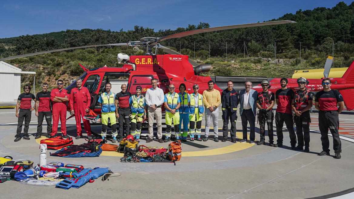 La Comunidad de Madrid incorpora seis enfermeros al Grupo Especial de Rescate en Altura para mejorar la atención en situaciones de emergencia