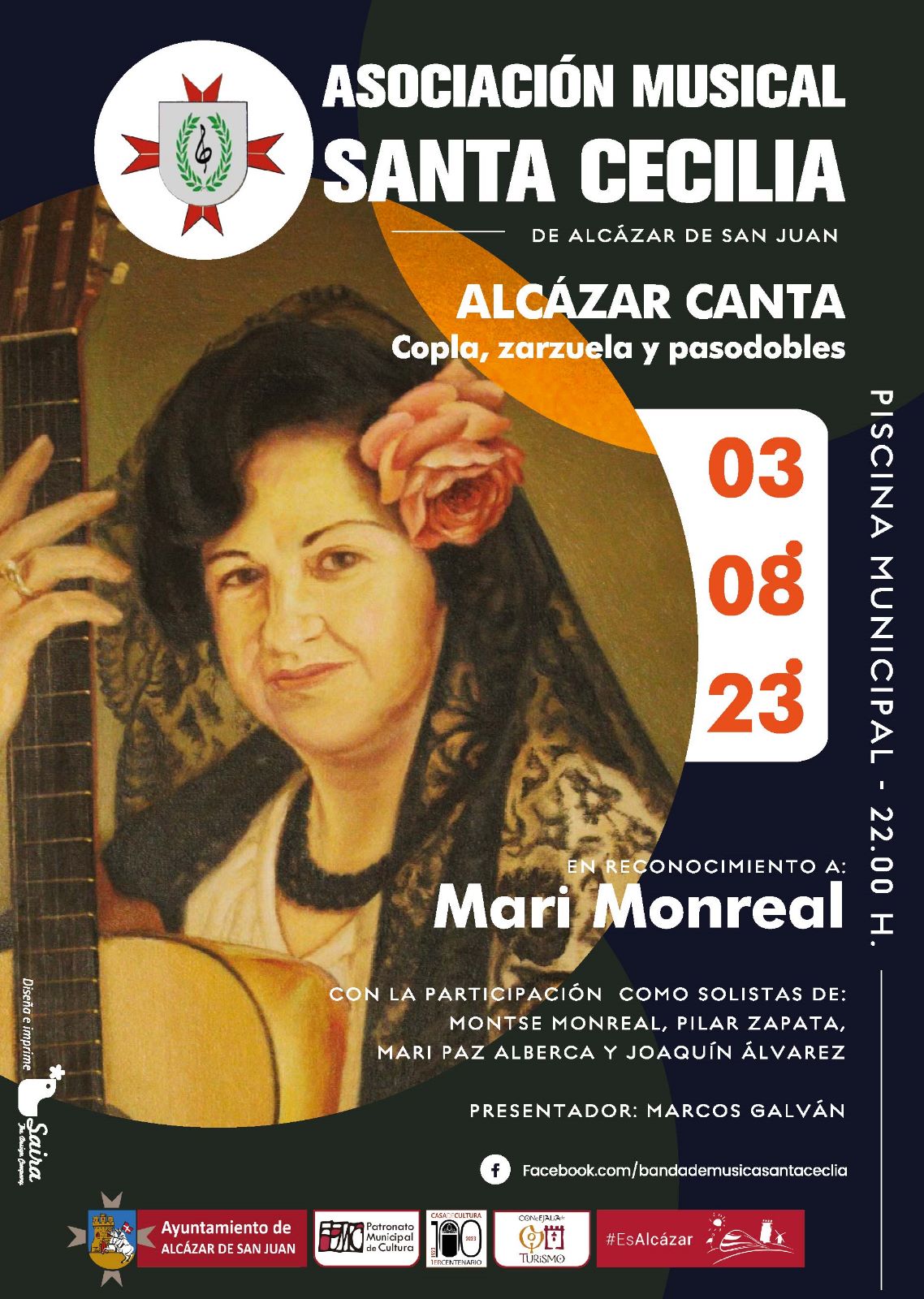 “Alcázar canta- copla, zarzuela y pasodoble” en homenaje a Mari Monreal