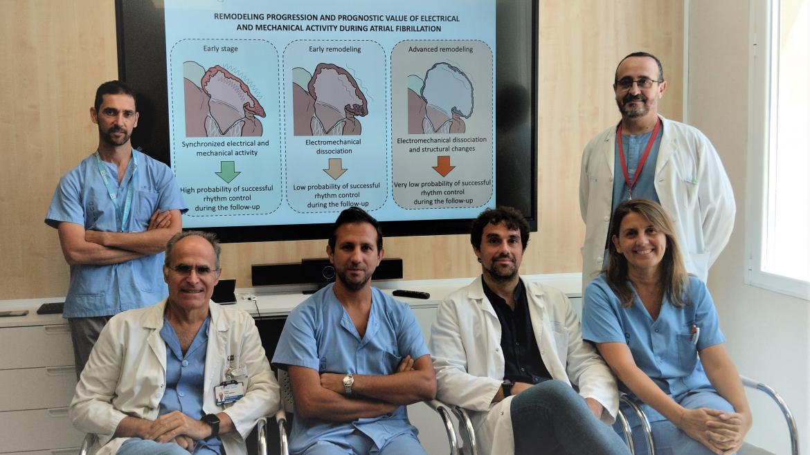 El Hospital Clínico San Carlos participa en el desarrollo de una técnica que mejora el diagnóstico en fibrilación auricular