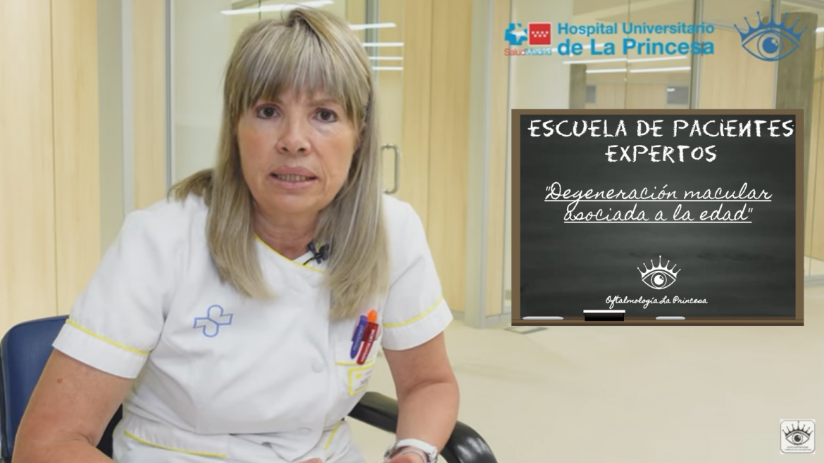 El Servicio de Oftalmología del Hospital de La Princesa pone en marcha una Escuela de Pacientes Expertos para personas con DMAE