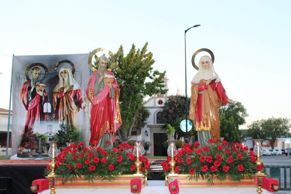 Las Fiestas en honor a San Joaquín y Santa Ana se celebran en Quintanar