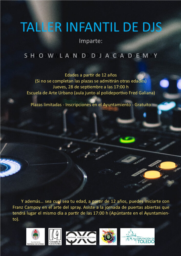 Abierto el plazo de inscripciones para el Taller Infantil de DJS