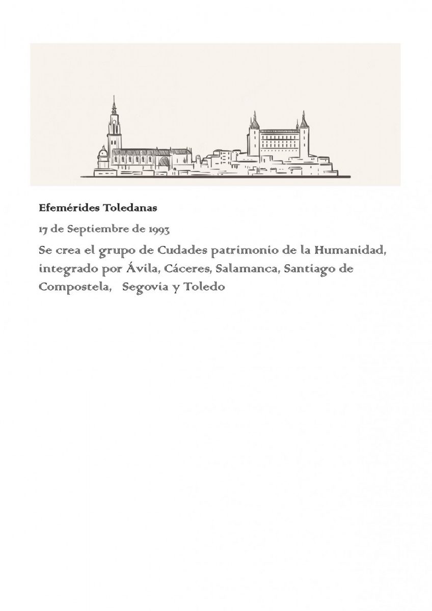 Ayuntamiento de Toledo Efemérides Toledanas