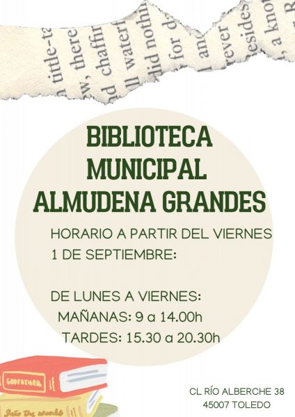 Ayuntamiento de Toledo Horario Otoño-Invierno 23/24