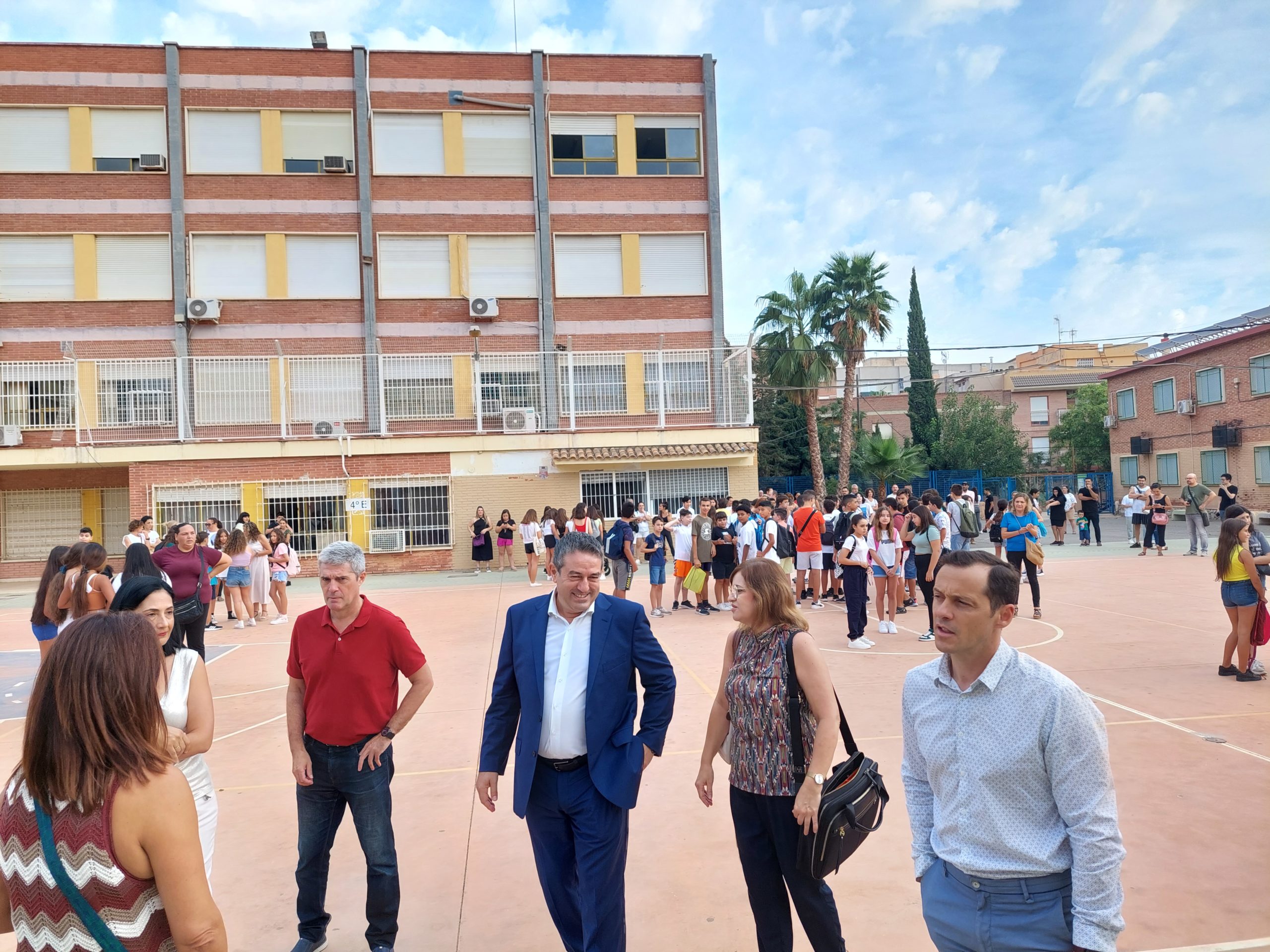 Comienza el curso 2023-24 para los 3.528 alumnos de Educación Secundaria en Alcantarilla