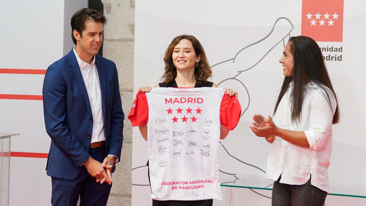 Díaz Ayuso anuncia la próxima remodelación del Centro de Tecnificación de Piragüismo de Aranjuez