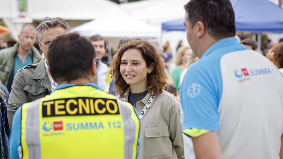 El SUMMA 112 ofrece talleres de reanimación cardiopulmonar en la Sierra Norte
