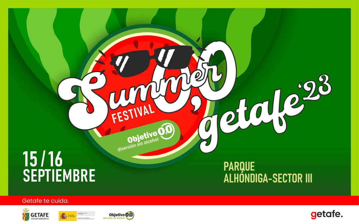 El 'Summer Fest' despedirá el verano para los jóvenes de Getafe