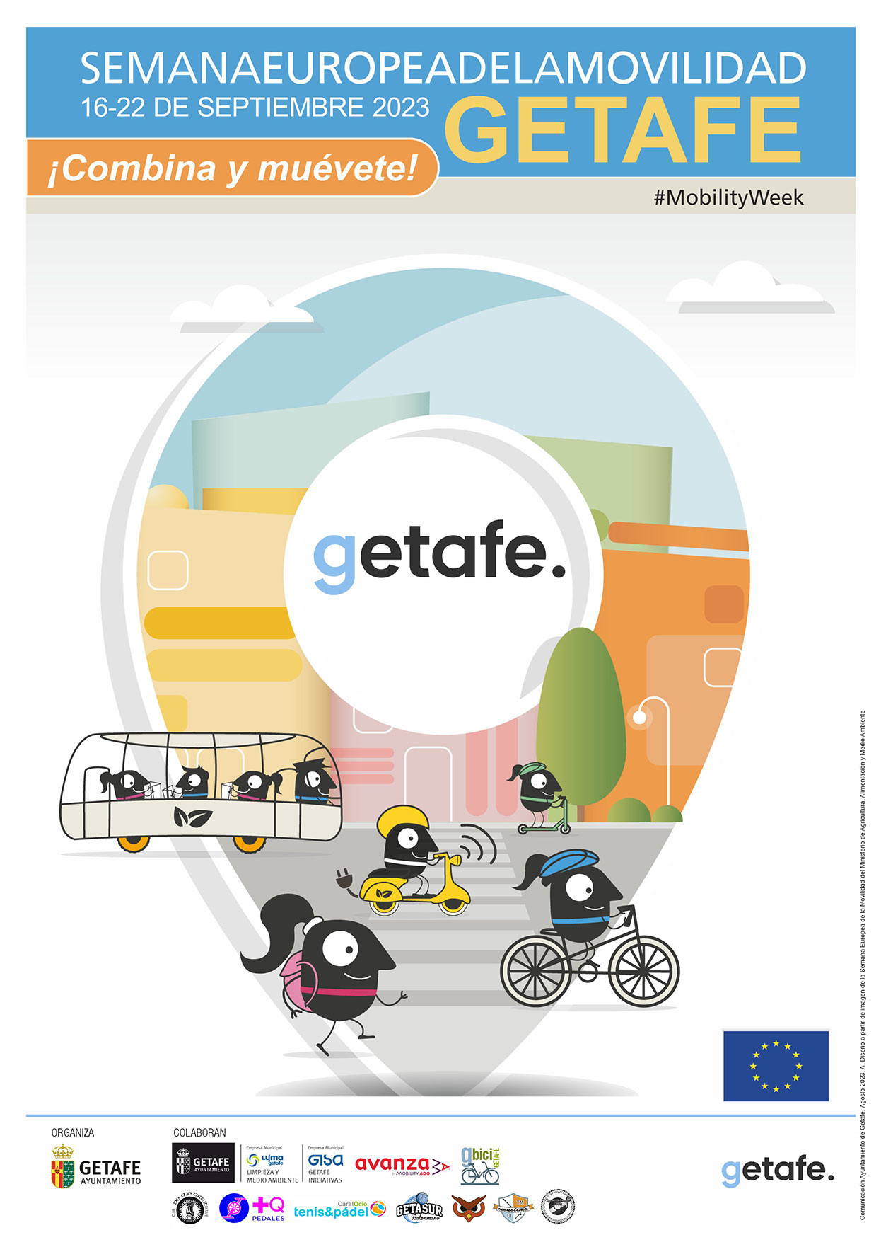 Getafe celebra la Semana Europea de la Movilidad del 16 al 22 de septiembre