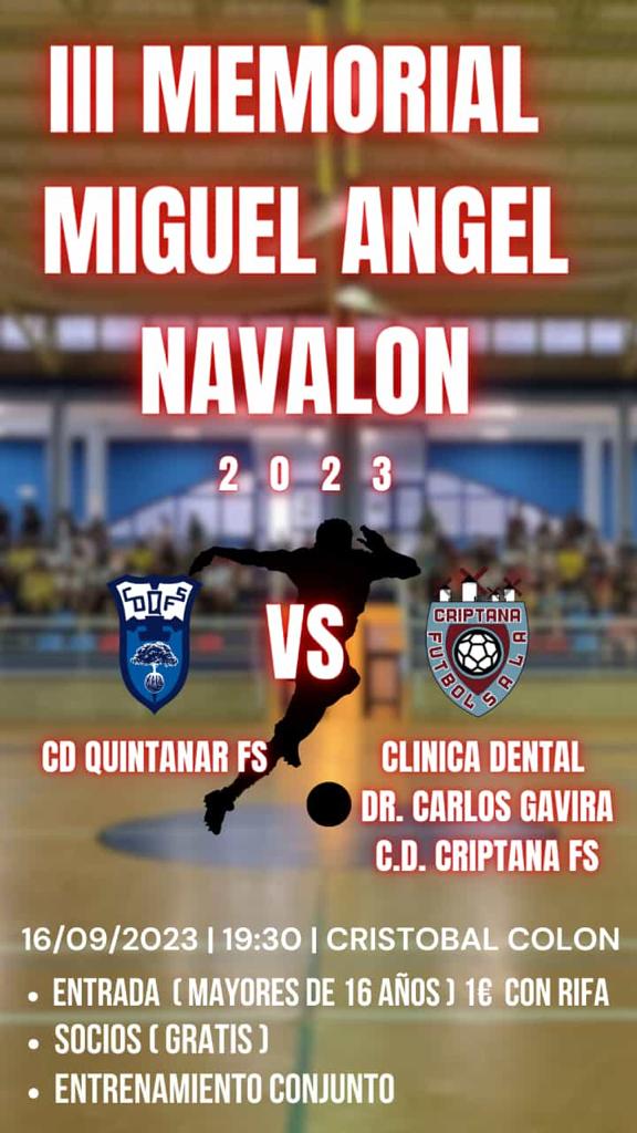 III Memorial Miguel Ángel Navalón de fútbol sala