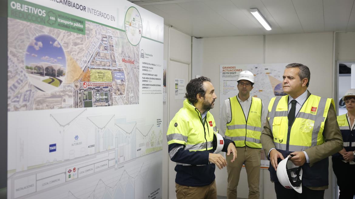 La Comunidad de Madrid avanza en la construcción del intercambiador de transporte de Valdebebas que revitalizará el noreste de la capital