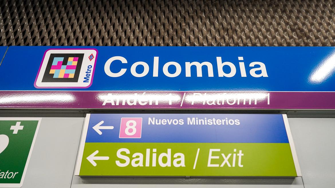 La Comunidad de Madrid reabre mañana la Línea 9 de Metro entre las estaciones de Colombia y Príncipe de Vergara