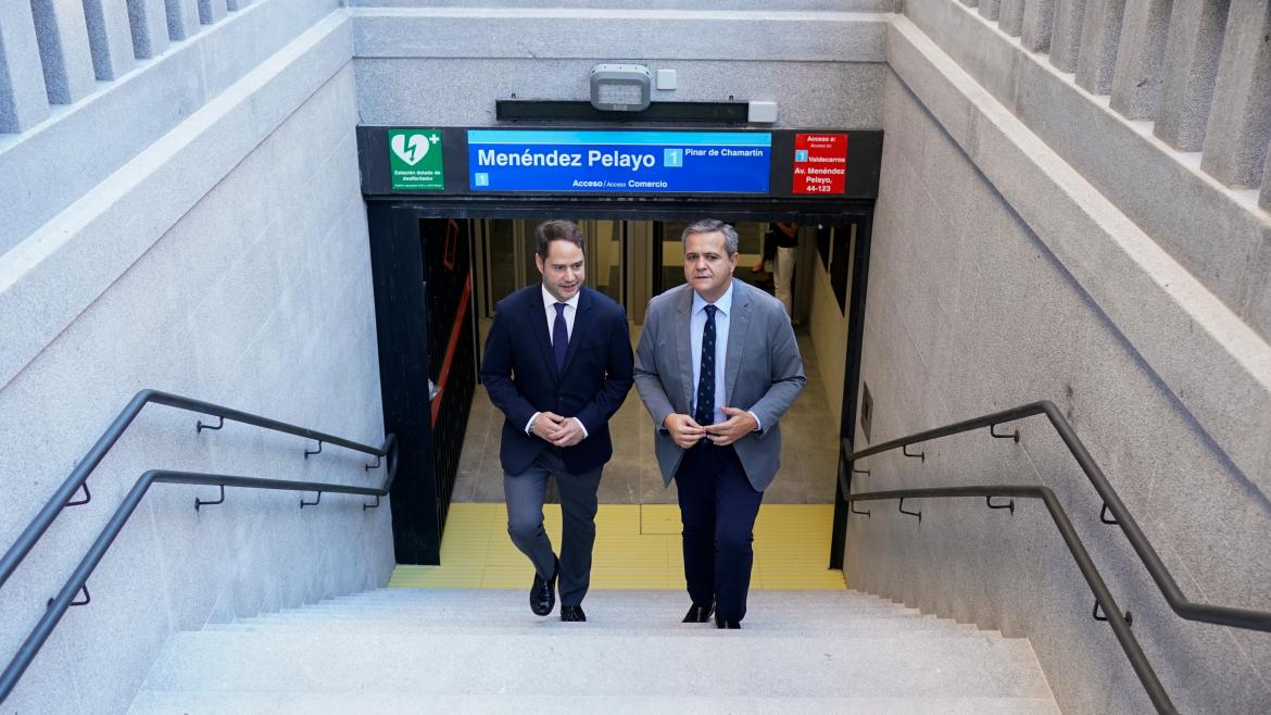 La Comunidad de Madrid reabrirá la Línea 1 de Metro el 14 de octubre tras concluir las obras de remodelación entre Nueva Numancia y Valdecarros