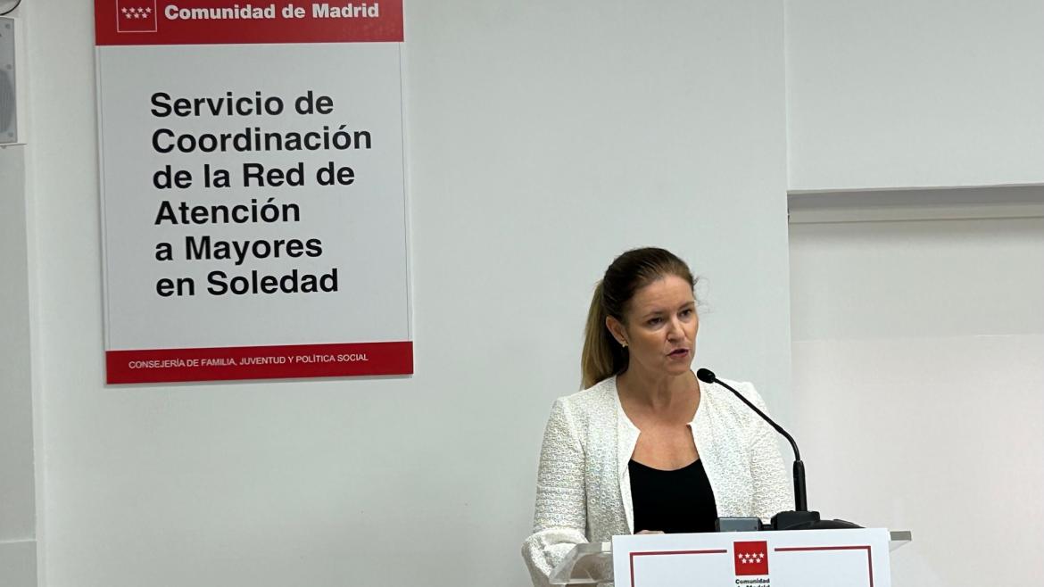 La Comunidad de Madrid triplicará en 2024 la inversión en la Red de Atención a Mayores en Soledad