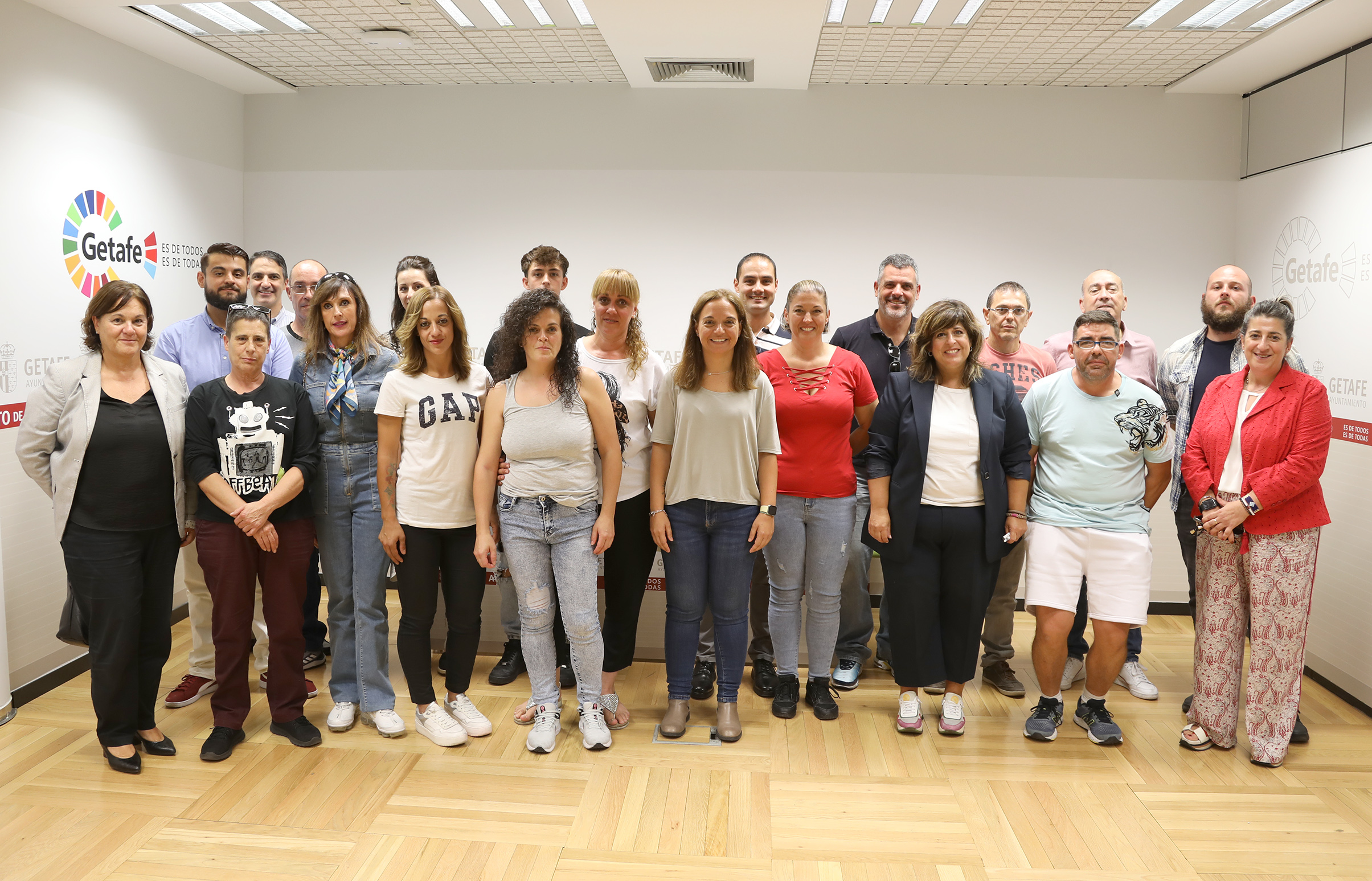 La Empresa Municipal de Limpieza de Getafe, LYMA, hace indefinidos a otros 18 trabajadores