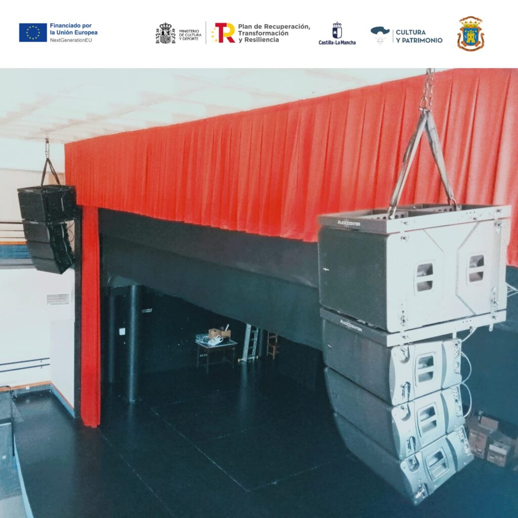 MODERNIZACIÓN Y DIGITALIZACIÓN DEL AUDITORIO MUNICIPAL DE SAN CLEMENTE.