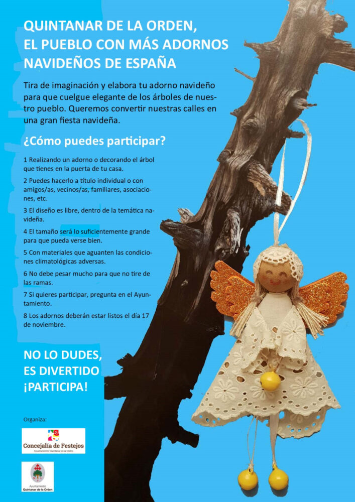 “Quintanar de la Orden. El pueblo con más adornos navideños de España”