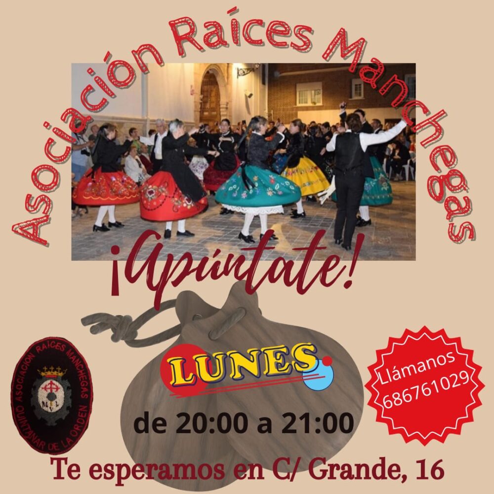 Ya puedes apuntarte a la Asociación Raíces Manchegas