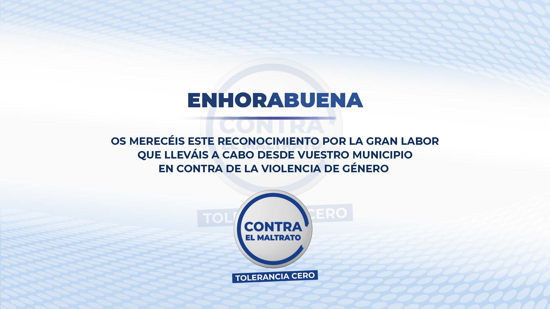 Alcantarilla recibe el reconocimiento de municipio destacado contra el maltrato