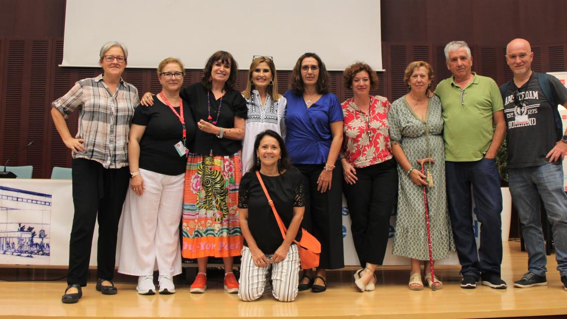 El Hospital Universitario de Fuenlabrada acoge un encuentro literario con la escritora Rosa Montero
