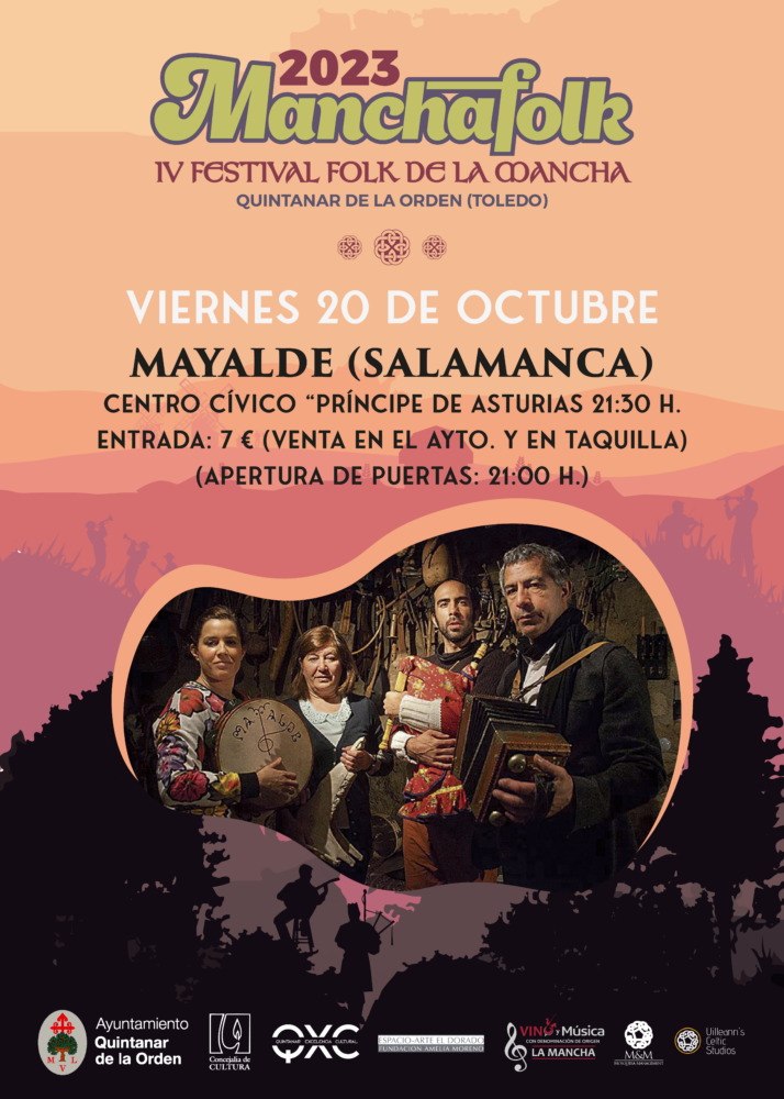 Entradas para Mayalde ya a la venta en la oficina de Cultura del Ayuntamiento de Quintanar de la Orden