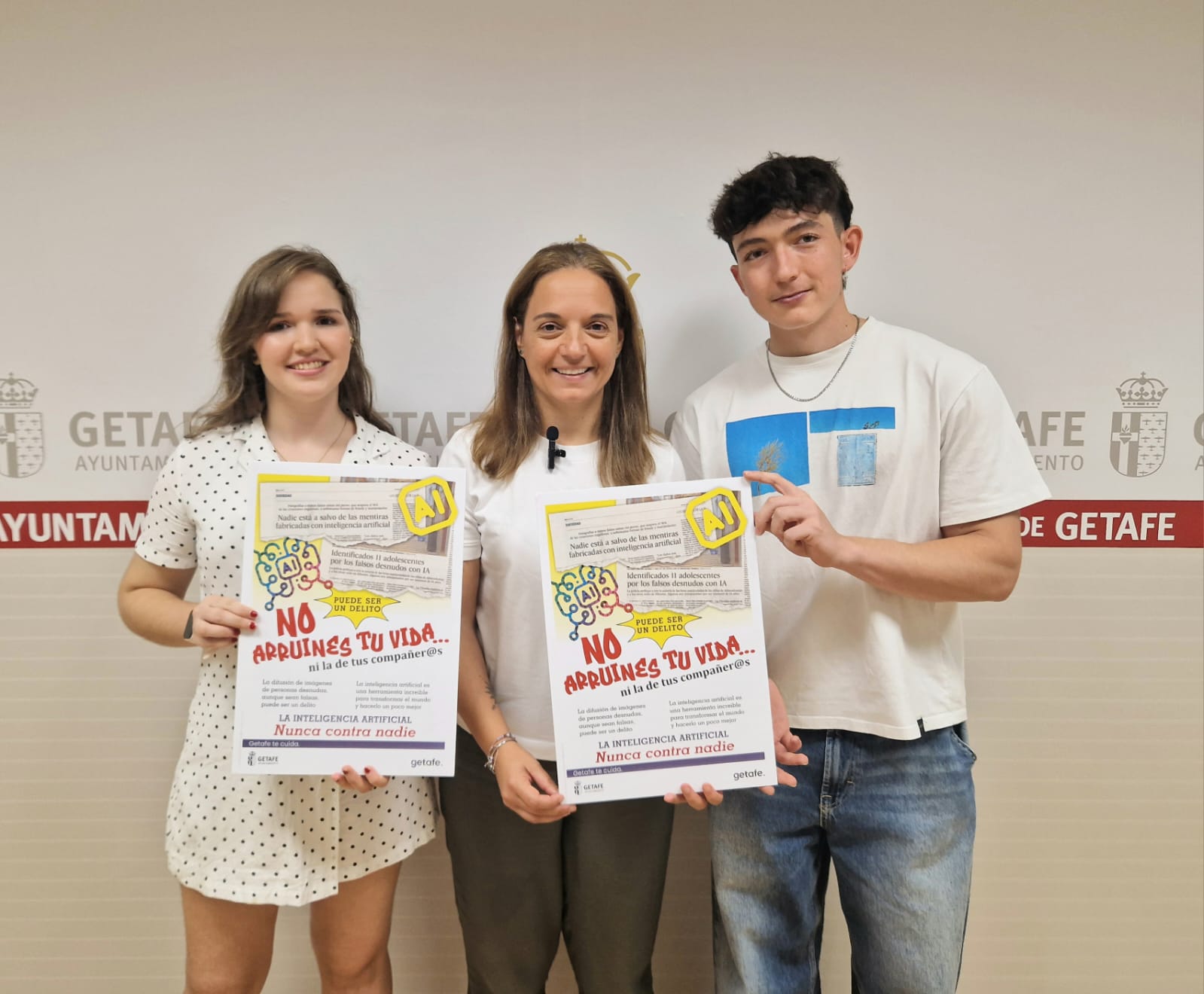 Getafe lanza una campaña en institutos sobre el buen uso de la inteligencia artificial