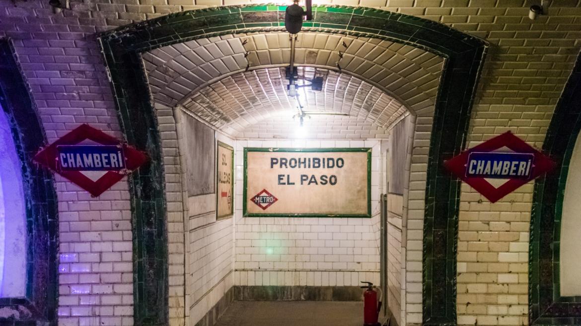 La Comunidad de Madrid celebra Halloween en Metro recordando las leyendas más terroríficas de la Estación Fantasma de Chamberí