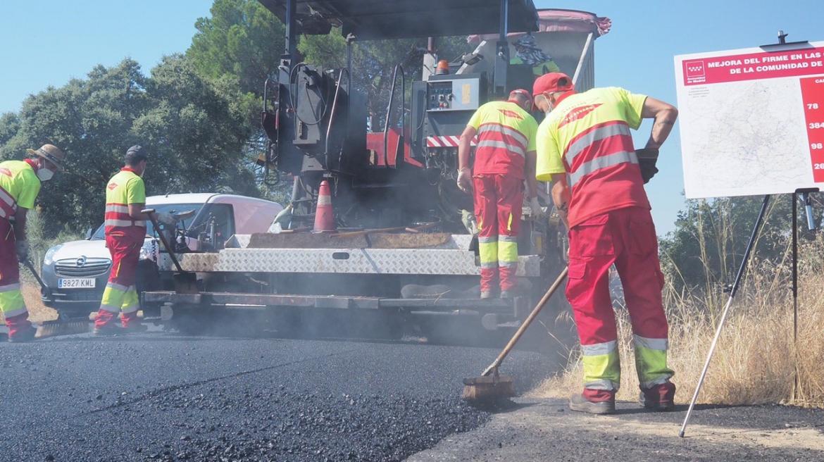 La Comunidad de Madrid destina 4,1 millones para reparaciones de carreteras de la red autonómica dañadas por la DANA