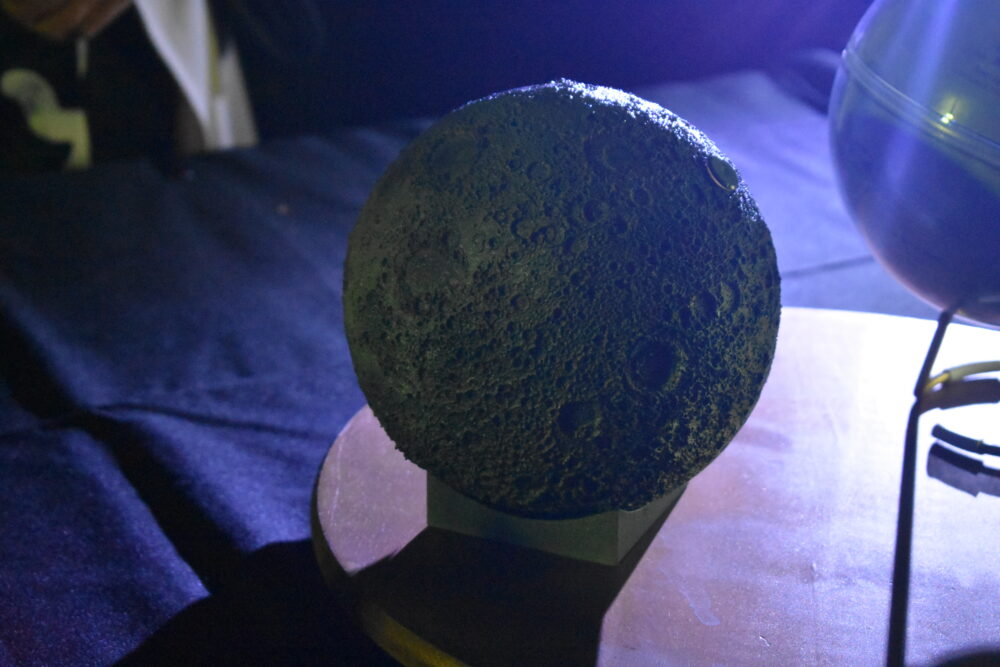 La Luna fue la protagonista de la noche del sábado en Quintanar de la Orden