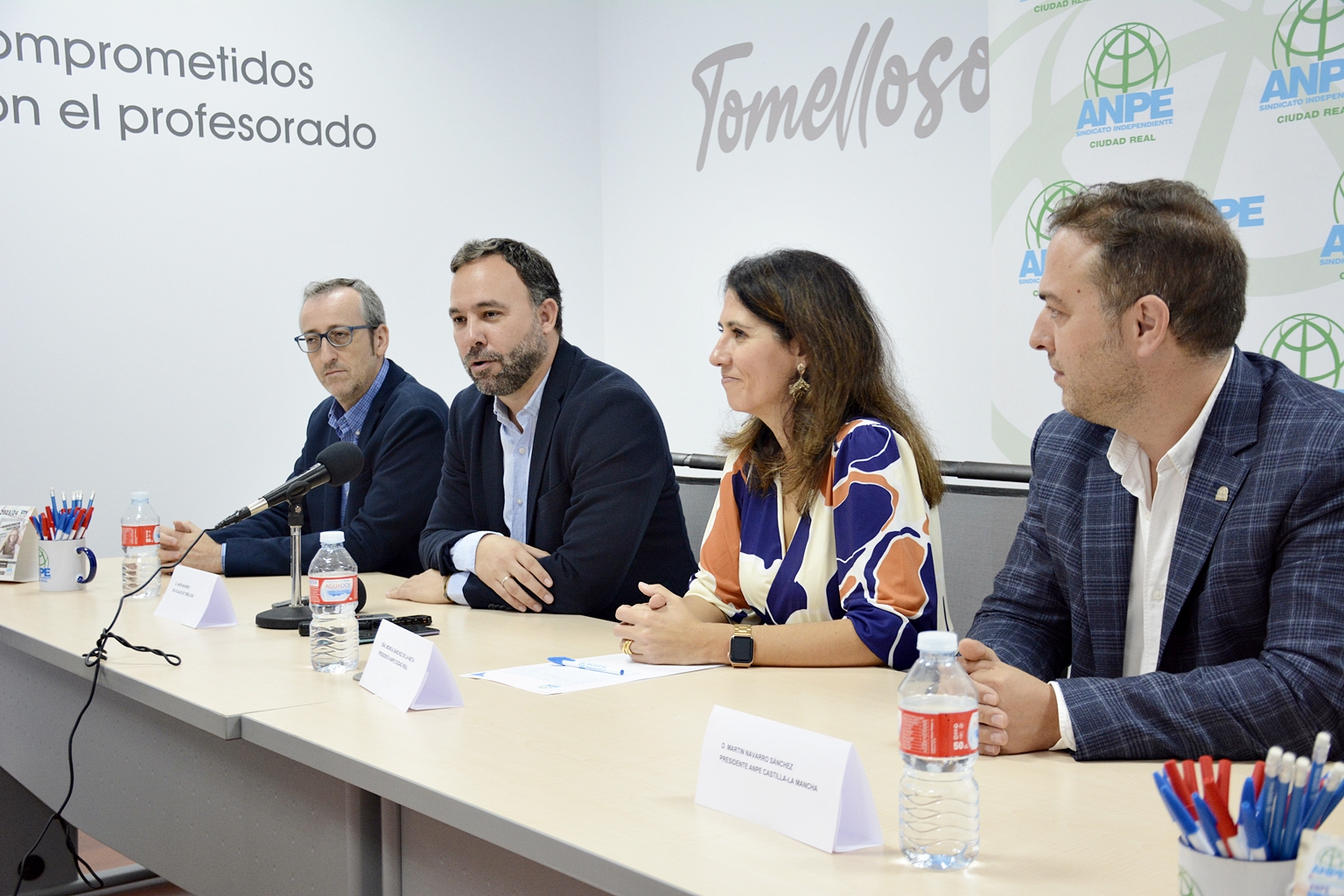 Navarro agradece al sindicato ANPE su trabajo y la elección de Tomelloso para abrir sede