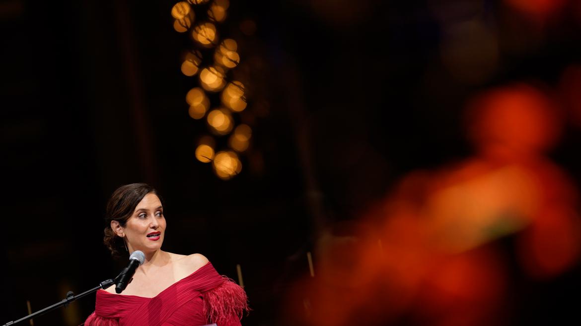 PALABRAS DE LA PRESIDENTA ISABEL DÍAZ AYUSO EN LA GALA DEL TEATRO REAL EN EL LINCOLN CENTER