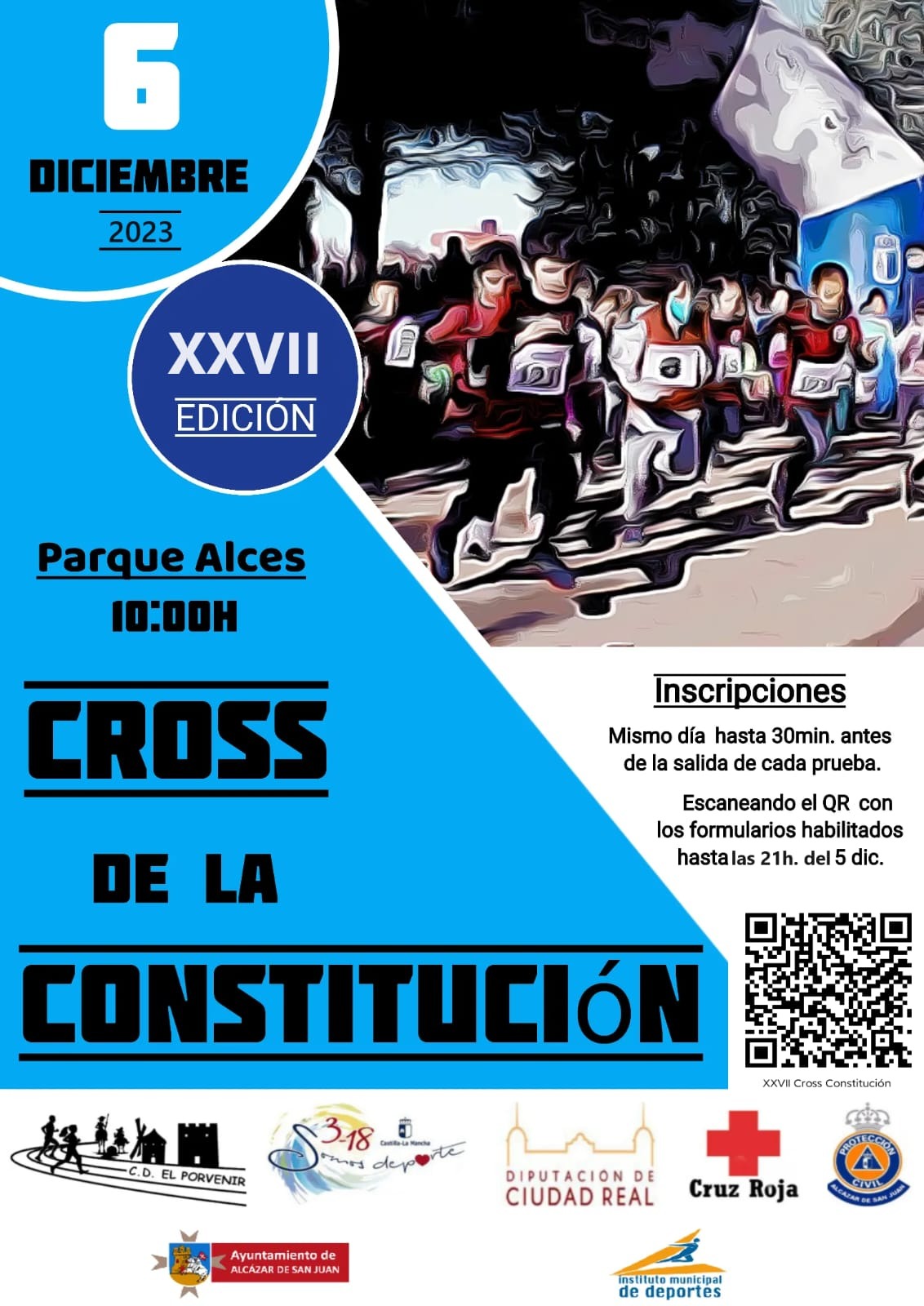 Abierta la inscripción del XXVII Cross de la Constitución de Alcázar de San Juan