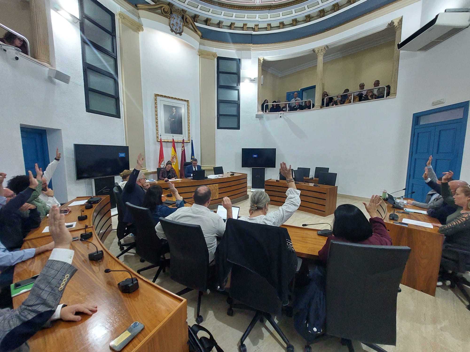 Aprobado en Pleno el rechazo de Alcantarilla a la Amnistía y a los acuerdos para la investidura de Pedro Sánchez