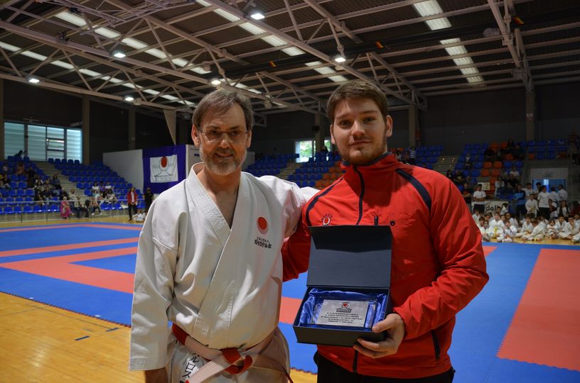 Clasificación de Samuel Marcos en la final de la Liga Nacional de Karate. – Cabezón de Pisuerga