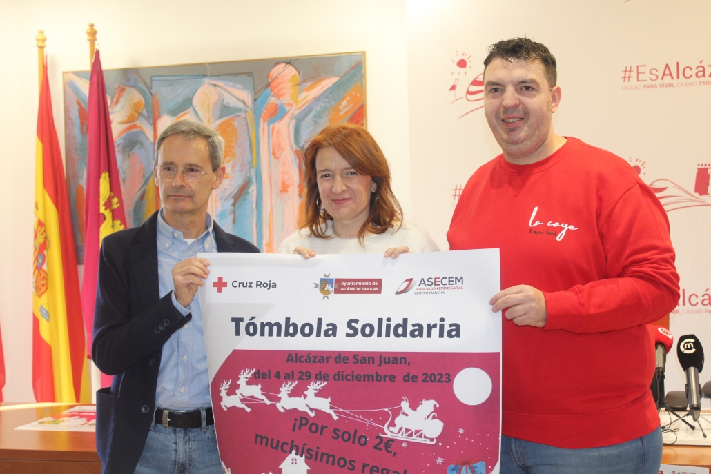 Cruz Roja presenta su segunda Tómbola Solidaria en colaboración con ASECEM