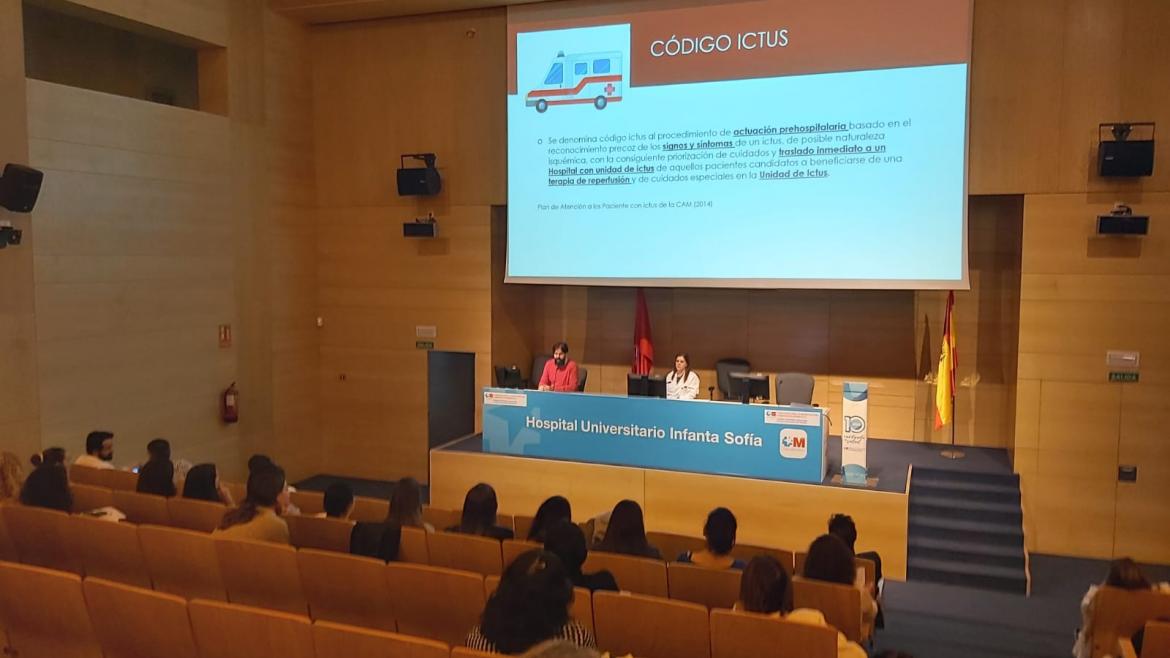 El Hospital Universitario Infanta Sofía organiza un curso de actualización sobre ictus
