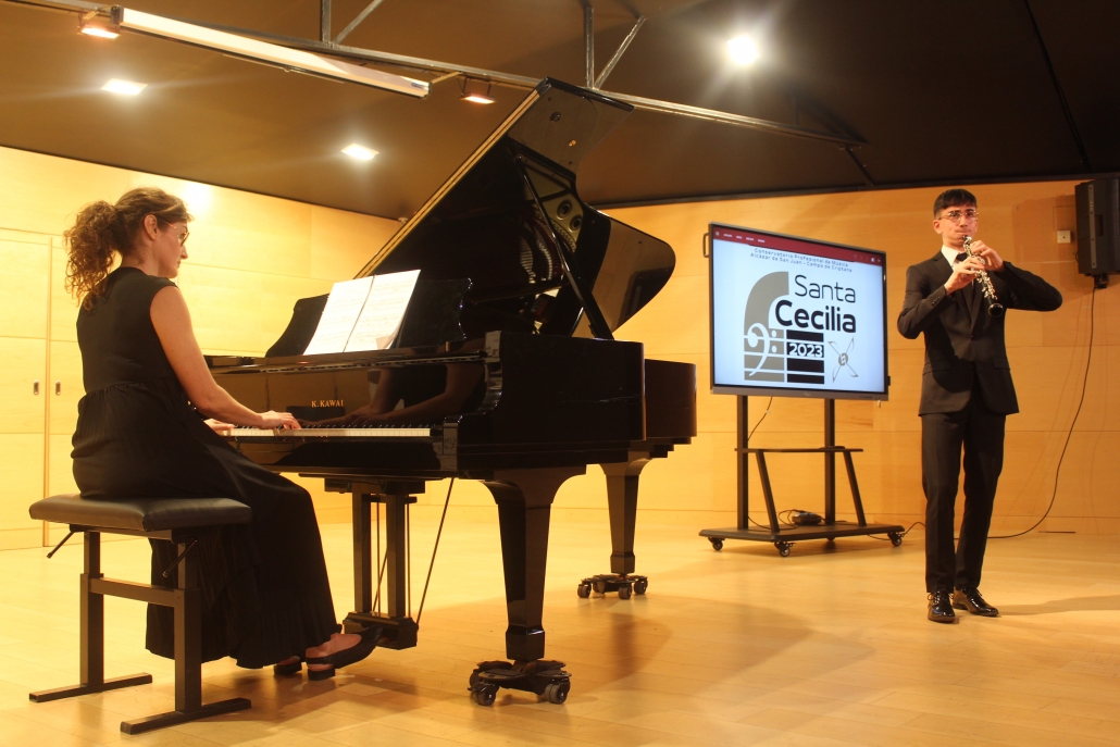 El alumnado de Matrícula de Honor del Conservatorio de Música conmemora Santa Cecilia con un concierto extraordinario
